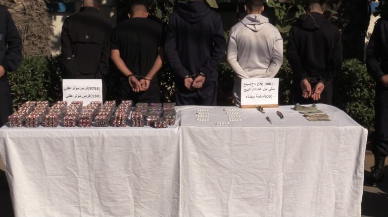 شرطة العاصمة تشل نشاط جماعة إجرامية وتضبط قرابة 10 آلاف كبسولة من المؤثرات العقلية