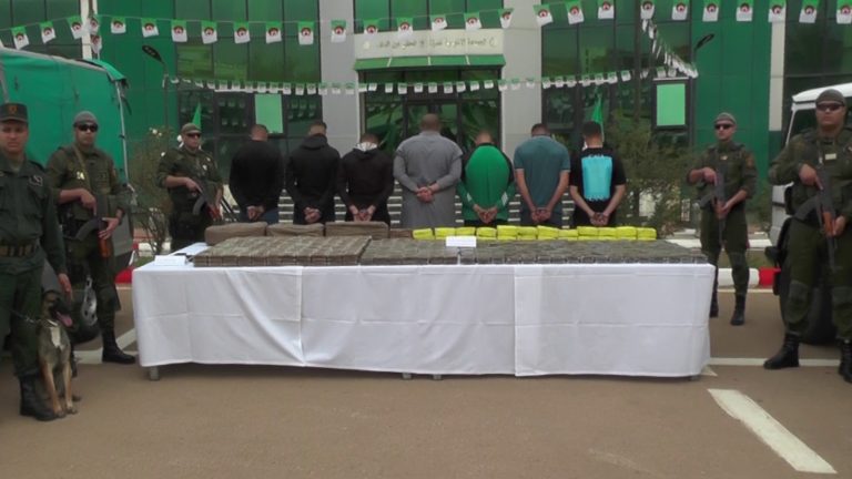 الدرك الوطني بعين الدفلى يحجز قنطار و67 كلغ من المخدرات وتوقيف 07 أشخاص مشتبه فيهم