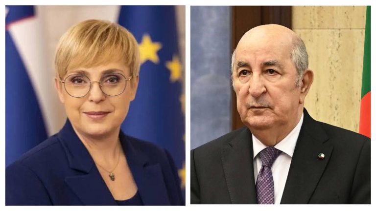 رئيسة سلوفينيا تهنئ الرئيس تبون بمناسبة ذكرى ثورة التحرير المجيدة