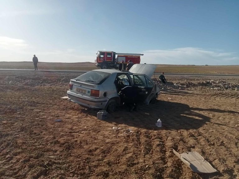 إصابة 05 أشخاص في حادث مرور بولاية المدية