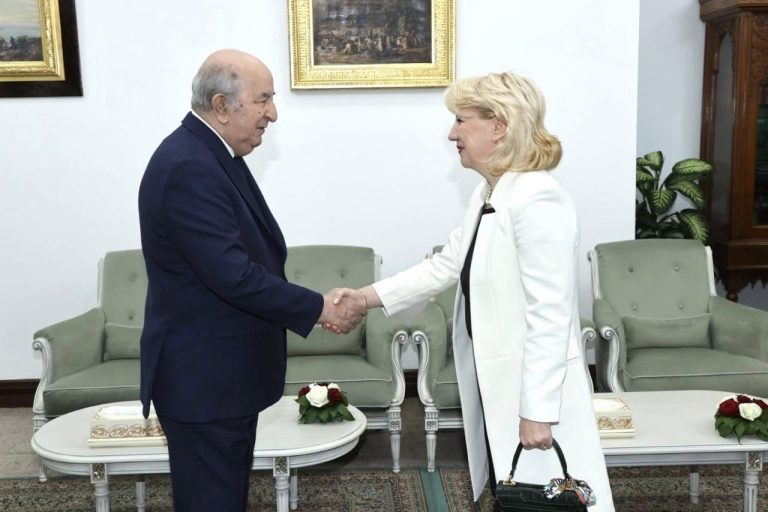 رئيس الجمهورية يستقبل سفيرة صربيا في زيارة وداع