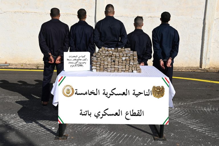 إحباط محاولات إدخال قرابة 20 قنطارا من الكيف المعالج عبر الحدود