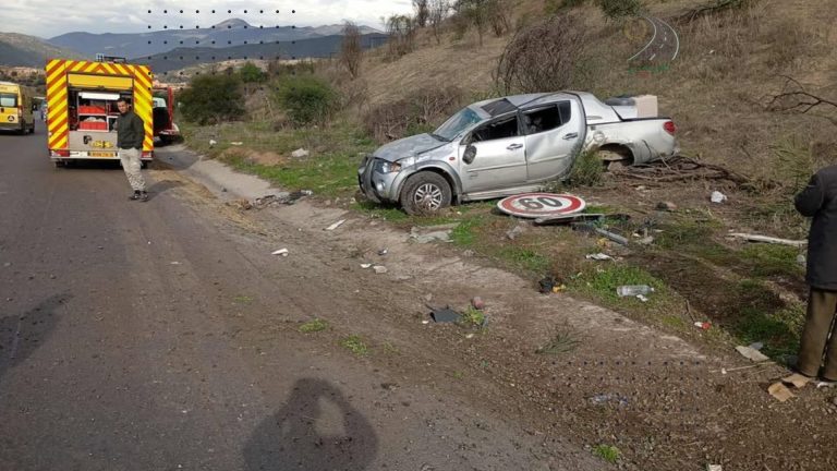 حادث مرور بالطريق السيار شرق–غرب بولاية البويرة يخلف إصابتين