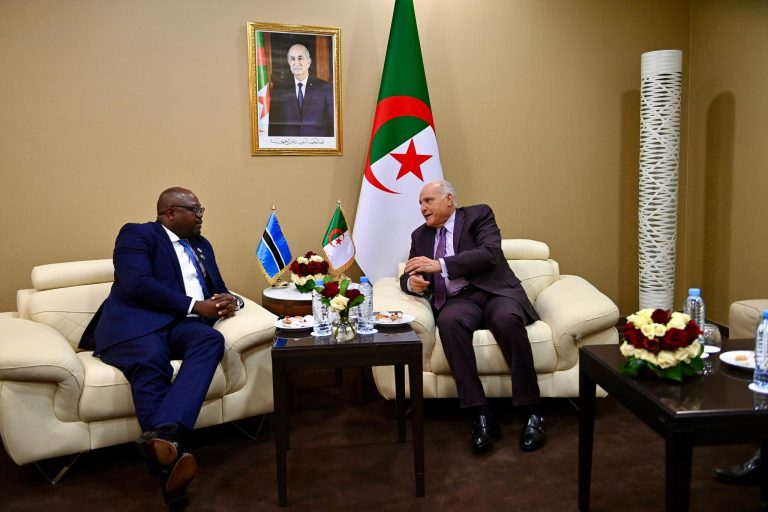 وزير الخارجية يستقبل نظيره البوتسواني لتعزيز التعاون الثنائي