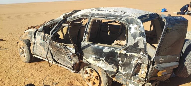 وفاة شخصين و إصابة 05 آخرين في حادث مرور بولاية أدرار