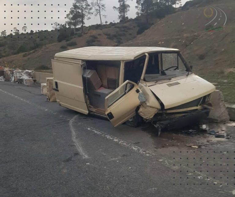 برج بوعريريج l حادث مرور جسماني بالطريق السيار شرق-غرب وإصابة شخص