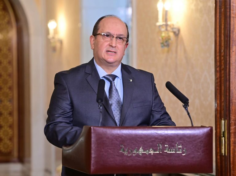 تصريح الوزير الأول سيفي غريب عقب لقاء الرئيس التونسي قيس سعيد