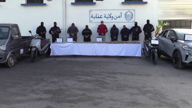 شرطة عنابة تفكك شبكة إجرامية منظمة وتحجز قرابة 69 كلغ من المخدرات