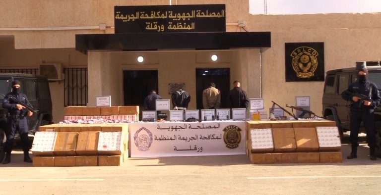 ورقلة الأمن_الوطني يطيح بشبكة إجرامية ويمسك أكثر من 660 ألف كبسولة بريغابالين