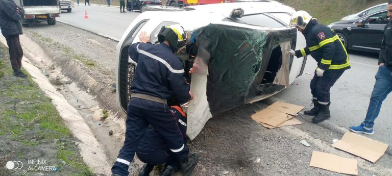 جيجل : وفاة شخص في حادث اصطدام بين سيارتين