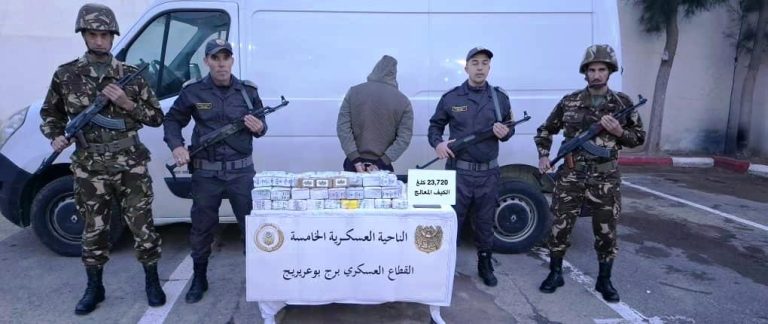 إحباط محاولتي تهريب أزيد من 37 كلغ من الكيف المعالج