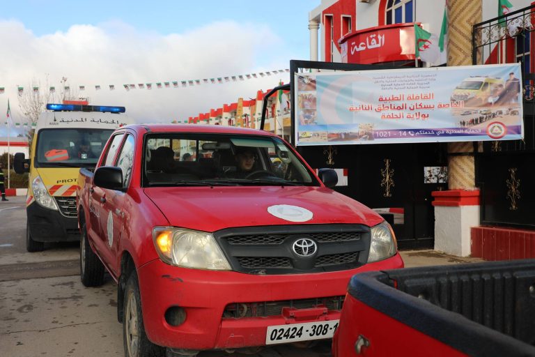 الحماية المدنية تطلق قوافل طبية متنقلة لفائدة سكان المناطق النائية