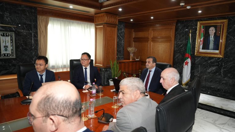 عرقاب يستقبل الرئيس التنفيذي لمجمع أنتون الصيني لتعزيز التعاون في قطاع المحروقات