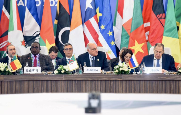 الجزائر تشيد بتجدد الالتزام الإفريقي-الروسي بمبدأ الحلول الإفريقية للمشاكل الإفريقية