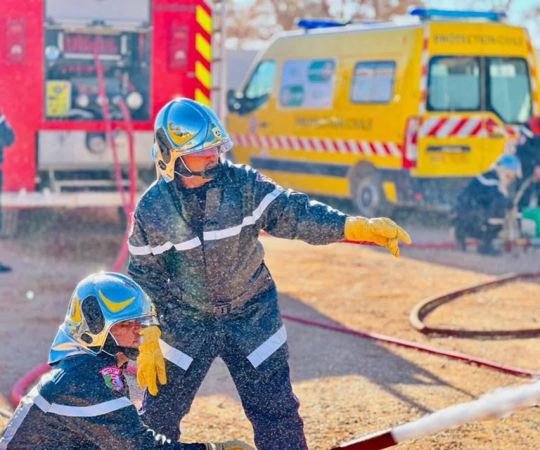تدريبات الحماية المدنية بولاية إن صالح لتعزيز الجاهزية العملياتية