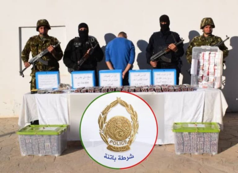 باتنة : حجز أزيد من 56 ألف كبسولة من المؤثرات العقلية وتوقيف مروج خطير