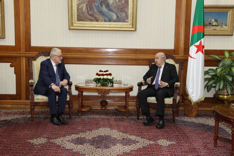 رئيس الجمهورية يستقبل عميد مسجد باريس