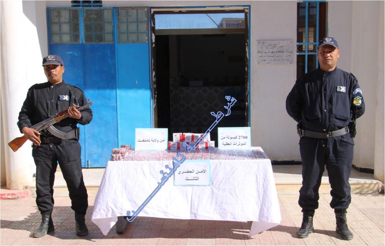 شرطة تامنغست توقف شخص وتحجز 2700 كبسولة بريقابلين 300 ملغ