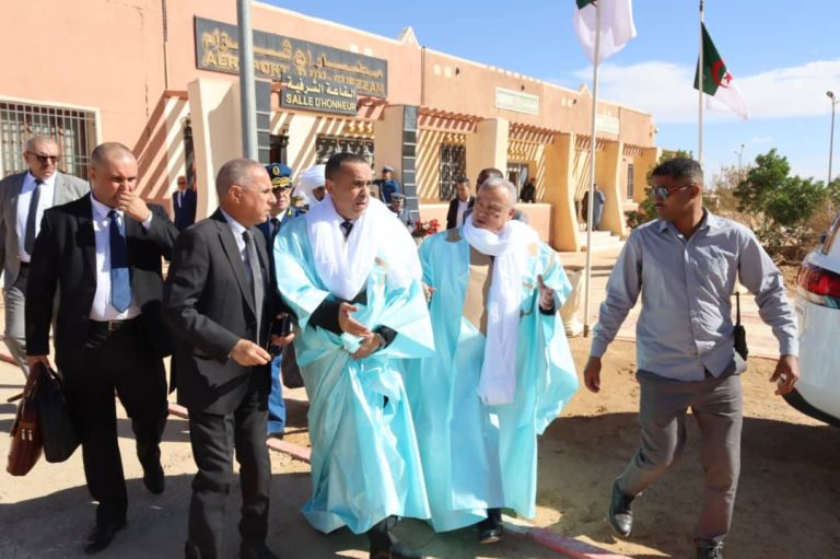 مراد عجال يتفقد مشاريع البنية التحتية بولاية عين قزام