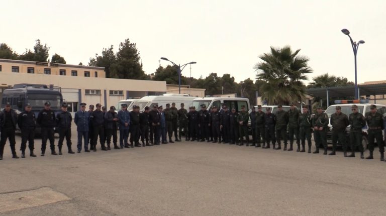 خنشلة : عملية مشتركة بين الدرك الوطني والأمن الوطني لمحاربة بؤر الإجرام وعصابات الأحياء