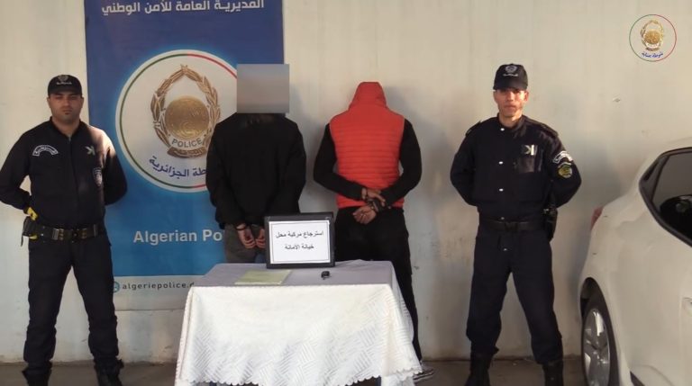 شرطة عنابة توقف شخصين بتهمة تكوين جمعية أشرار وشراء مركبة مسروقة