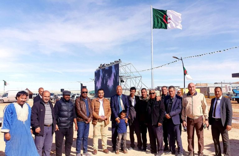 آخر التحضيرات في تندوف قبل حفل تدشين محطة السكة الحديدية