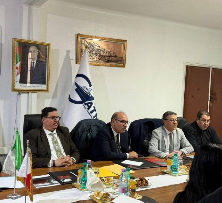 لقاء عمل بين المجمع الجزائري للنقل البحري ومجمع شركات مالطي لبحث فرص التعاون والشراكة