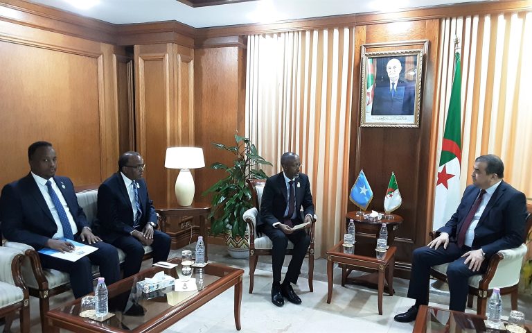 وزير المحروقات والمناجم يستقبل وفدًا صوماليًا لتعزيز التعاون في قطاع النفط والغاز