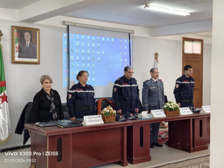 غرداية: دورة تكوينية لتعزيز الوقاية من أخطار الفيضانات وتحسين جاهزية الحماية المدنية