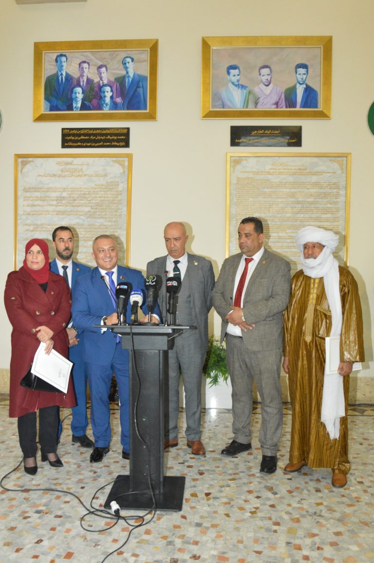 نائب رئيس المجلس رابح_بغالي يستقبل نائب رئيس لجنة الأمن الوطني بغرفة النواب البيلاروسية كوسيغين_روسلان