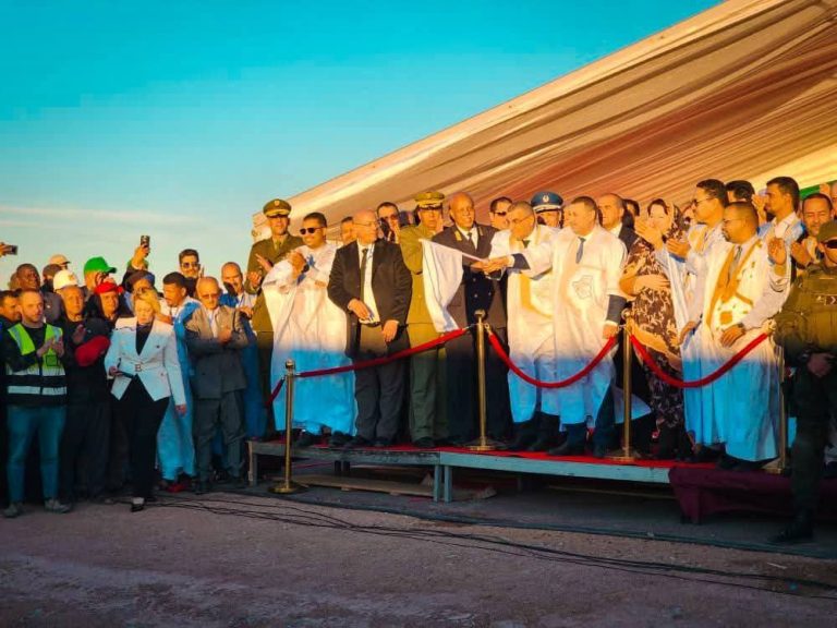 وزير الداخلية يشرف على تدشين محطة القطار بـ#غارا_جبيلات