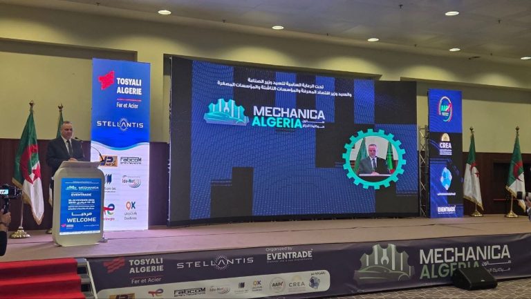 انطلاق فعاليات معرض “ميكانيكا” للصناعات الميكانيكية بوهران بمشاركة شركات وطنية ودولية، مع تنظيم ورشات وجلسات حوارية ولقاءات تجارية لتطوير الصناعة الميكانيكية في الجزائر.