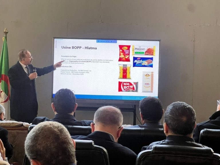 إطلاق صادرات #أقروفيلم من منتجات التغليف المعقم نحو تونس والموريتانيا