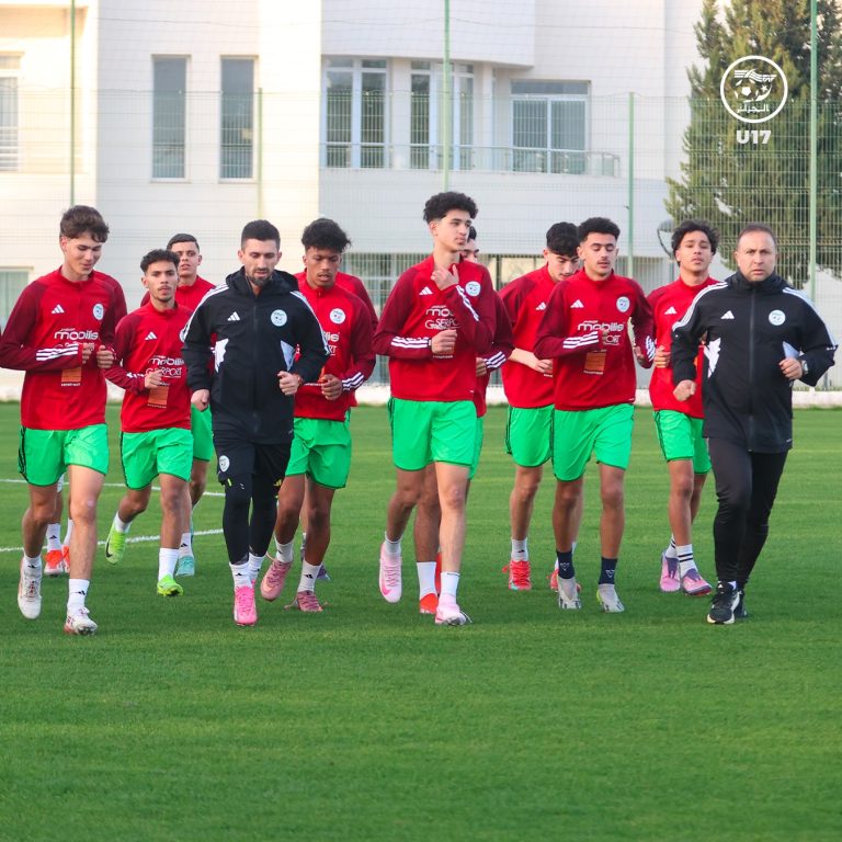 صور من أول حصة تدريبية لمنتخب أقل من 17 سنة بالمركز التقني الوطني بسيدي موسى