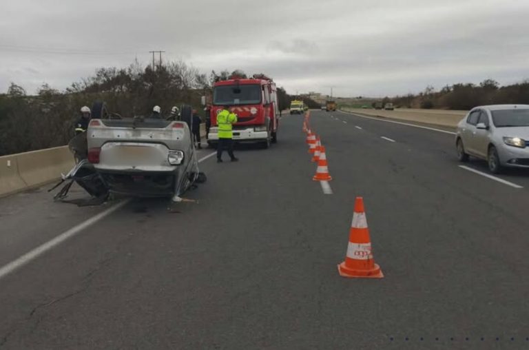 حادث مميت بالطريق السيار شرق-غرب بين عين البرد وسيدي بلعباس