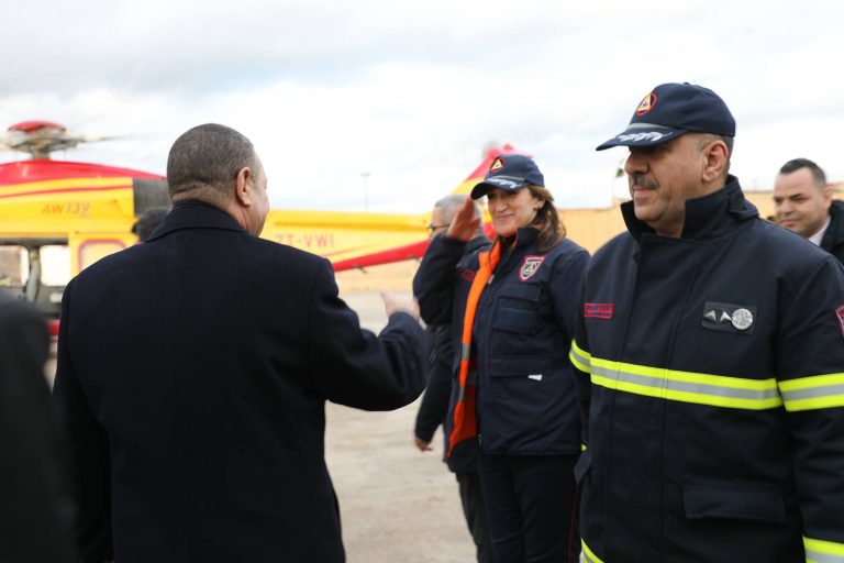 وزير الداخلية يقف على جاهزية فرق التدخل خلال المناورة الوطنية SEISMEX 2026