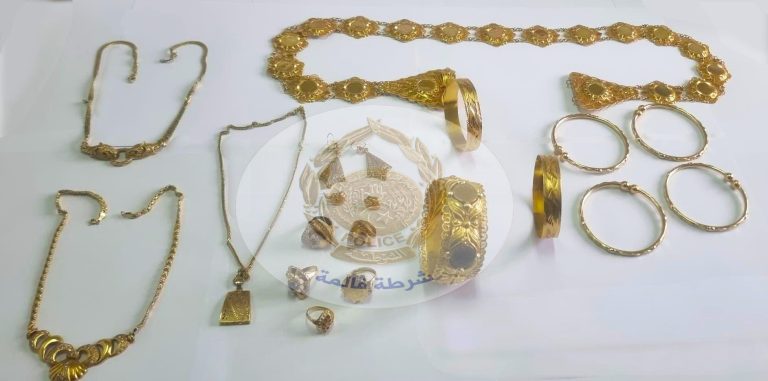 نجاح عمليات أمنية لأمن دائرة عين مخلوف في مكافحة المخدرات واسترجاع المعدن الأصفر المسروق