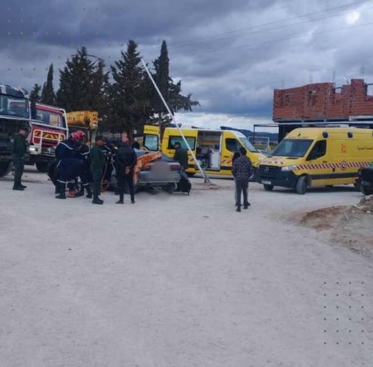 حادث مرور مميت بالطريق الوطني رقم 10 بولاية تبسة