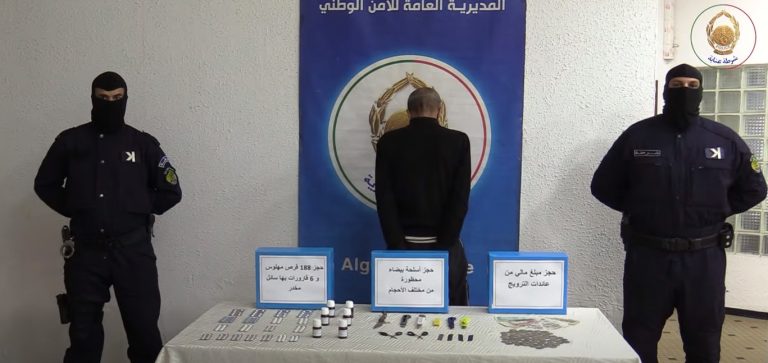 توقيف مروج مخدرات ومؤثرات عقلية بعنابة بعد عملية نوعية للشرطة