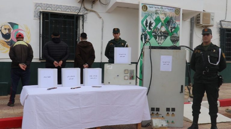 الدرك الوطني بمعسكر يضع حدًا لنشاط مجموعة سرقت معدات كهربائية