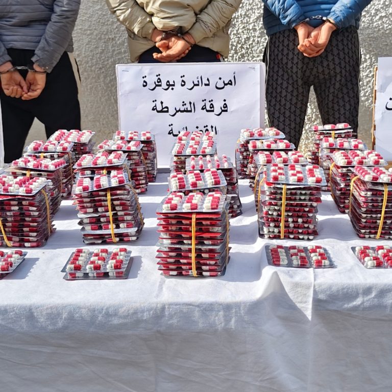 الشرطة القضائية بوقرة بالبليدة تطيح بعصابات ترويج المخدرات و المؤثرات العقلية.