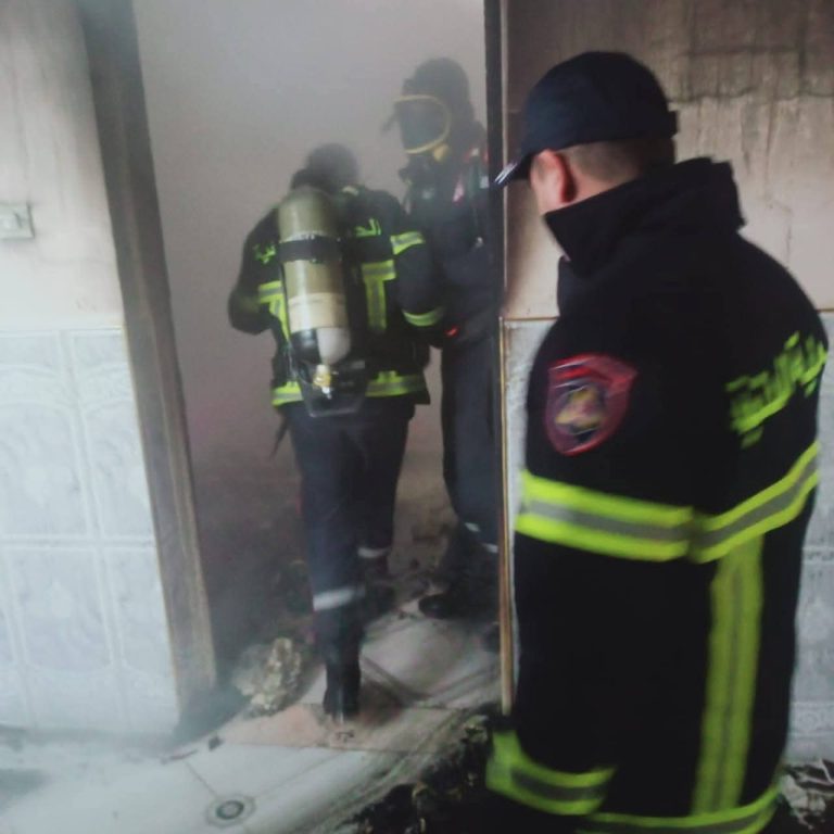 أم البواقي: تدخل الوحدة الثانوية للحماية المدنية لاحتواء حريق في منزل سكني بعين كرشة