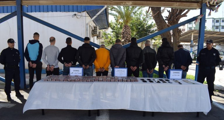 توقيف 10 أشخاص وضبط أزيد من 23 كبسولة من المؤثرات العقلية