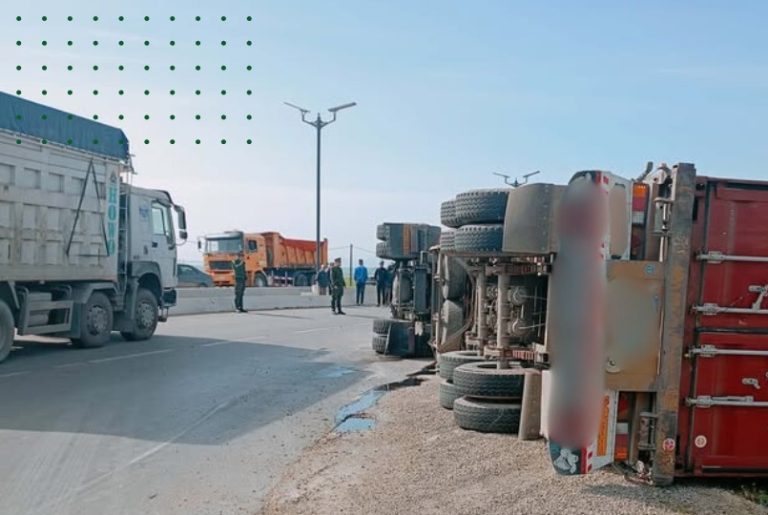 إصابة شخص في حادث مرور بالطريق الوطني رقم 21 بولاية عنابة