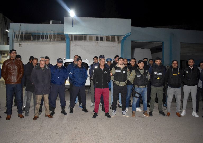 شرطة سعيدة تقوم بعملية أمنية شاملة لضمان الأمن والسكينة