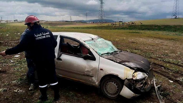 حادث مرور يوقع 3 جرحى في سطيف