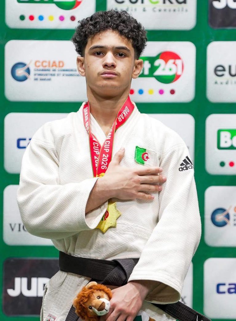 صحراوي علاء الدين يتوّج بالميدالية الذهبية في البطولة الإفريقية للأشبال داكار 2026