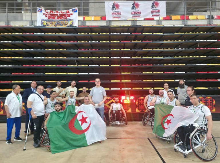 المنتخب الوطني لكرة السلة على الكراسي يفوز على كينيا في البطولة الإفريقية 2026