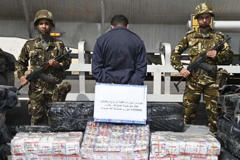 وزارة الدفاع_الوطني تفكك شبكة إجرامية وتحجز 1.5 مليون قرص من #المؤثرات_العقلية مخبأة داخل صهريج