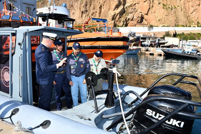 قيادة القوات البحرية تنظم أيام إعلامية حول المصلحة الوطنية لحرس السواحل